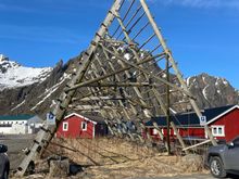 Stock fish drying rack