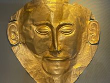 The mask of Agememnon in the National Museum