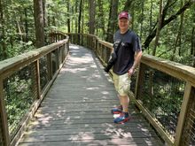 With temperatures in the low 90s and high humidity, we did not spend a lot of time here. But it is definitely the least impressive national park I have been to. Basically.