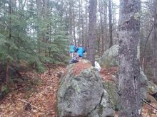 Final climb for baskets.