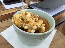 Scrumptious popcorn creme brulee 