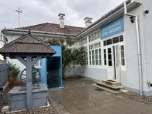 The entrance to his home which is now the Museum of Jewish Culture in Maramures.