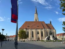 St. Michael's Cathedral - built between 1349 and 1487 in the German Gothic style of the Saxons who ruled unchallenged over the city