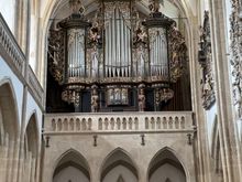 The main organ in the church