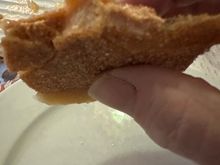 Close up of the pasitet, signature dish of EL BARET and worth driving to Denia to put in your mouth.  I could deer three of these and callout a night..but there was more to sample...