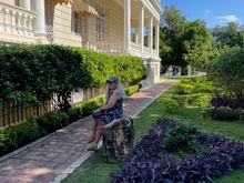 Side shot with the missus