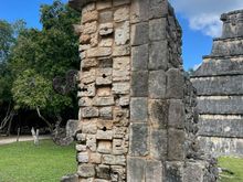 This stela is on the back of the Ossuary, very detailed and intersting
