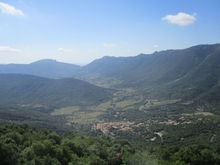 Views of valley from the grounds