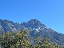 This peak is named Old Baldy. You can guess my daughters comment about the name, my age and lack of head hair.