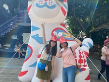 We're not the only ones doing the goofy hat thing!