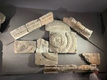 This would have been the Temple pediment, only some of that has been uncovered.