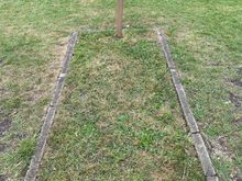 Here lies King Arthur and Queen Guinavere.  Actually some people think it's Jimmy Hoffa