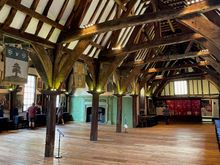 Inside the Merchant and Adventurers Hall
