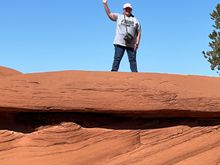 Hi 5 from Pancake Rock.