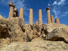 Temple of Heracles (oldest among those on the site)