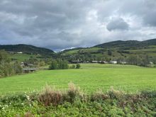 Scenery along the train ride