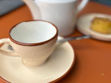 Tea and pastry at Royal Botanic Garden