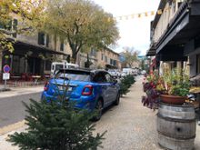 Street scene of Eygalieres, one of my favorite villages.