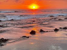 The sunsets are to die for.