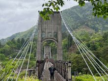 Momsuke Brdige over the Kiso River