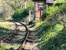 Tiny little station on the steam heritage railway below my cottage (no stop as far as I know - just a whistle toot)