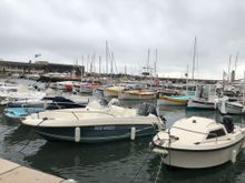 Boats in Cassis harbor