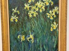 This is a Monet and it was long and thin unlike most of his work I've seen, which is either square of more horizontal.