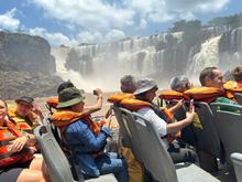 Boat ride to the Falls, Wet and a lot of Fun