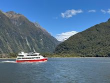 We only saw a few boats on the Sound when we were there. 