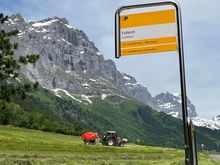 Another beautiful Swiss bus stop