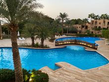 A view of our pool