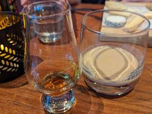 Some Baileys and whisky to round out the meal