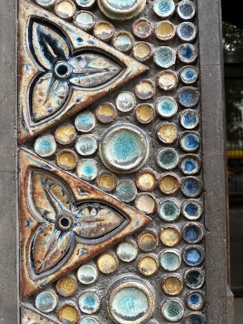 Mosaics in the church