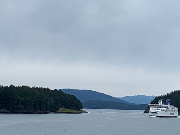 BC Ferry crossing Tsawwassen to Swartz Bay