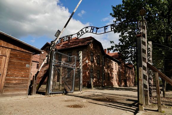 Auschwitz I - Front gate