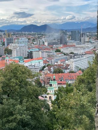 Ljubljana from the castle