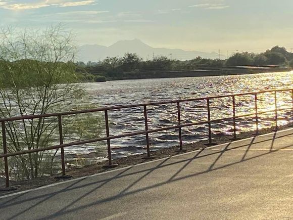 Here’s the river I was talking about. It  was completely dry two weeks ago.