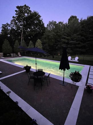 Pool this evening for my swim. 