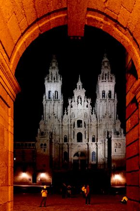The Cathedral at night 