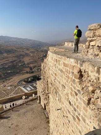 Its siting made it a good fortress and a great place to view the approaching enemy 