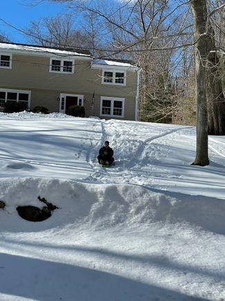A little joyful father and son   