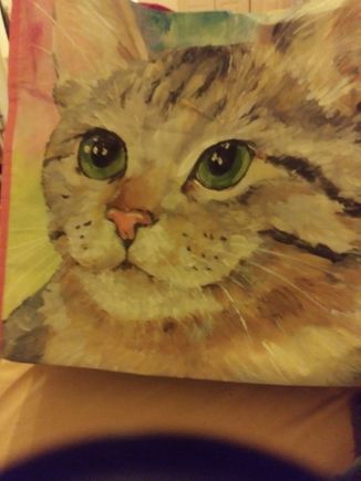 The woman who petsat for me while I was in Jamaica bought this because she thought it looked like my girl. 