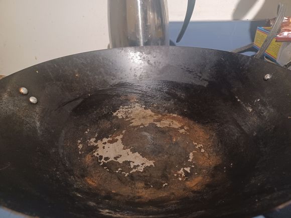 Not exactly presentable interior. 