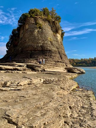 Some pretty cool “layering”, that’s the technical geologic term, lol!
