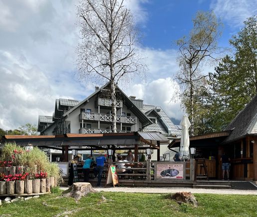 Restaurant with outside seating
