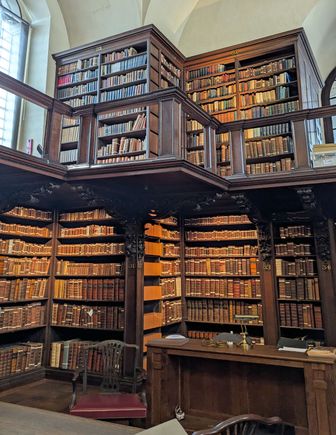 The library at St. Paul's