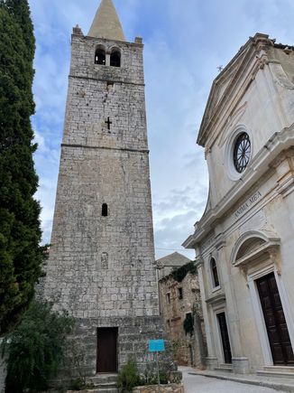 Old church and tower