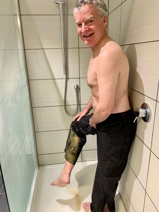 Time to get those rain pants clean!!