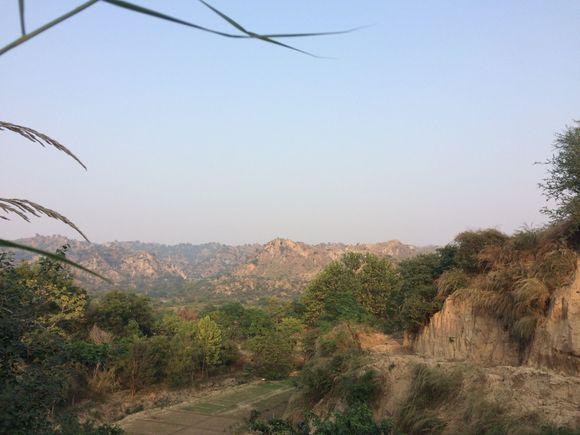 Lovely views of mountains.