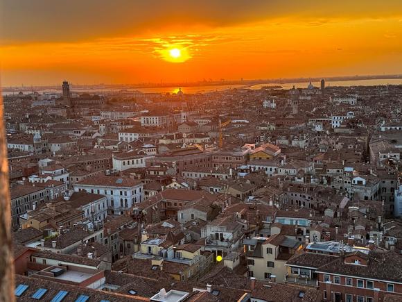 Sunset in Venice